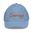 Courage In Amber Embroidery on Youth Baseball Cap