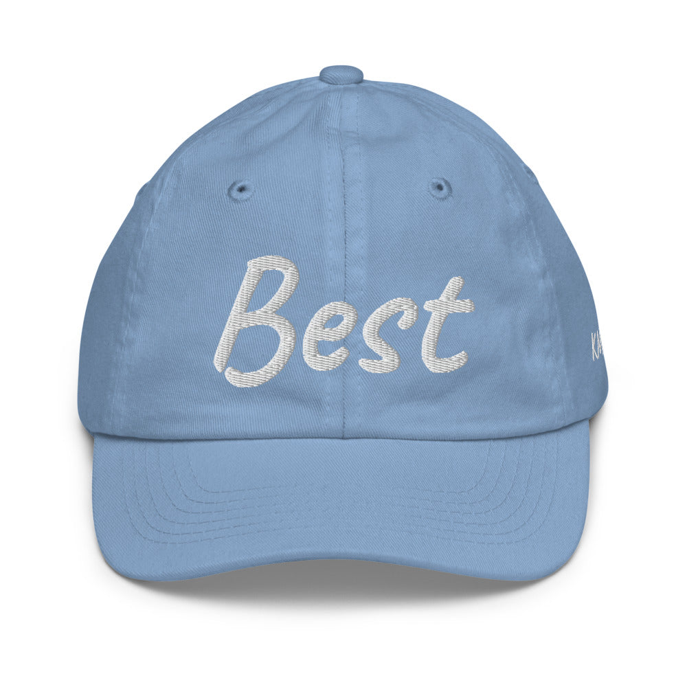 Best In Diamond Embroidery on Youth Baseball Cap