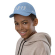 5813 In Pearl Embroidery on Youth Baseball Cap