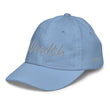 Wealth In Silver Embroidery on Youth Baseball Cap