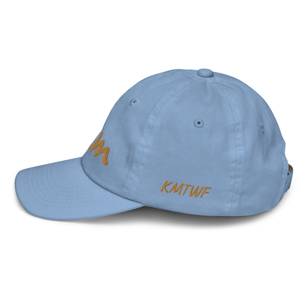 Team In Celluloid Embroidery on Youth Baseball Cap