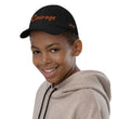 Courage In Amber Embroidery on Youth Baseball Cap