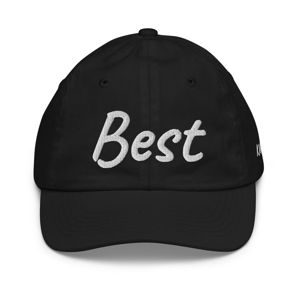 Best In Diamond Embroidery on Youth Baseball Cap