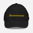 Perseverance In Gold Embroidery on Youth Baseball Cap