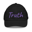 Truth In Amethyst Embroidery on Youth Baseball Cap