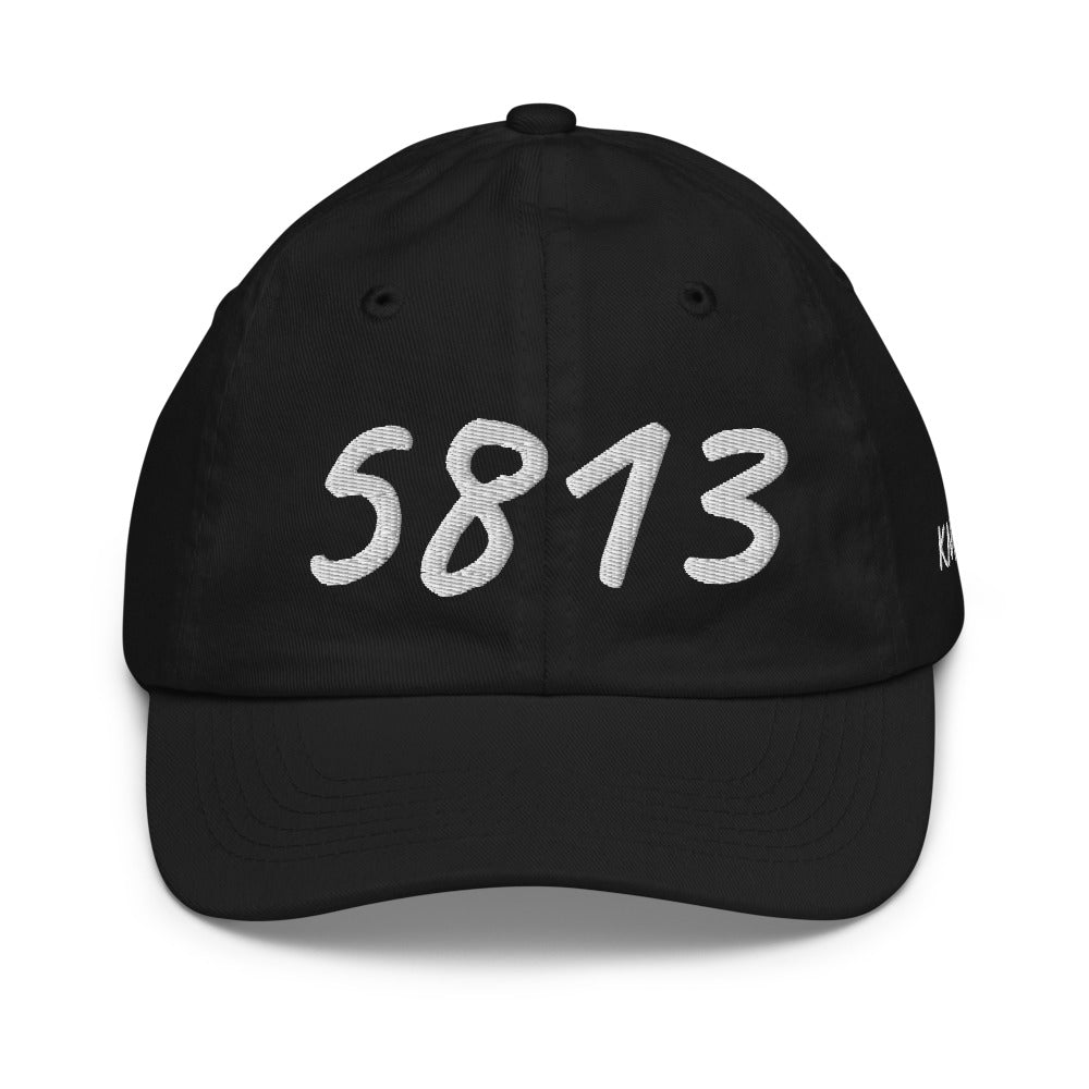 5813 In Pearl Embroidery on Youth Baseball Cap