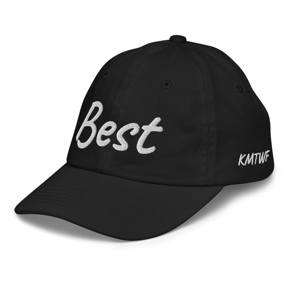 Best In Diamond Embroidery on Youth Baseball Cap