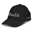 Wealth In Silver Embroidery on Youth Baseball Cap