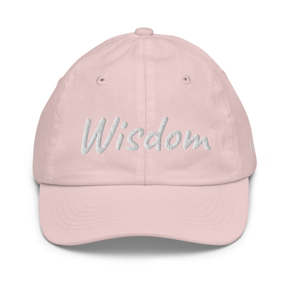 Wisdom In Marble Embroidery on Youth Baseball Cap