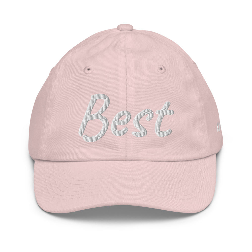 Best In Diamond Embroidery on Youth Baseball Cap