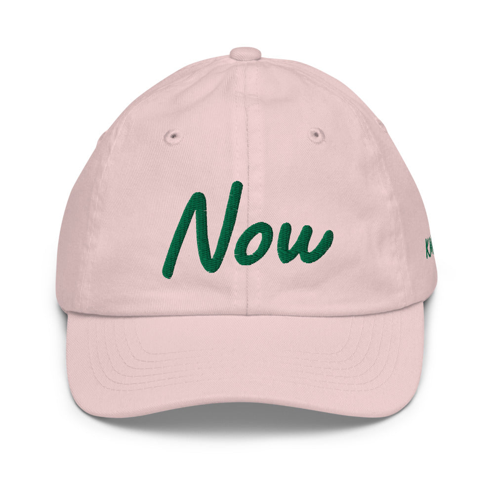 Now In Emerald Embroidery on Youth Baseball Cap