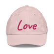 Love In Star Rose Quartz Embroidery on Youth Baseball Cap