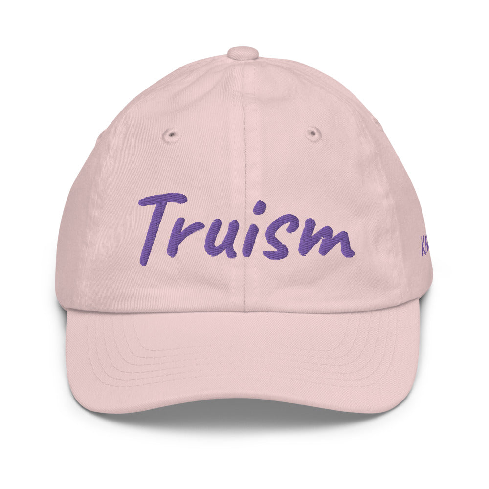 Truism In Amethyst Embroidery on Youth Baseball Cap