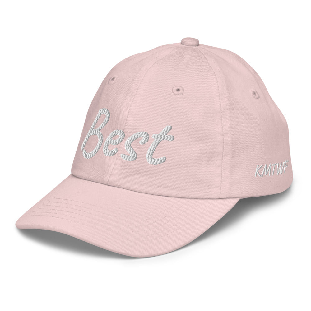 Best In Diamond Embroidery on Youth Baseball Cap