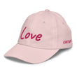 Love In Star Rose Quartz Embroidery on Youth Baseball Cap