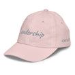 Leadership In Silver Embroidery on Youth Baseball Cap