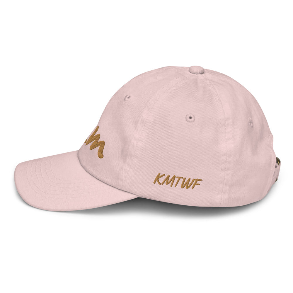 Team In Celluloid Embroidery on Youth Baseball Cap