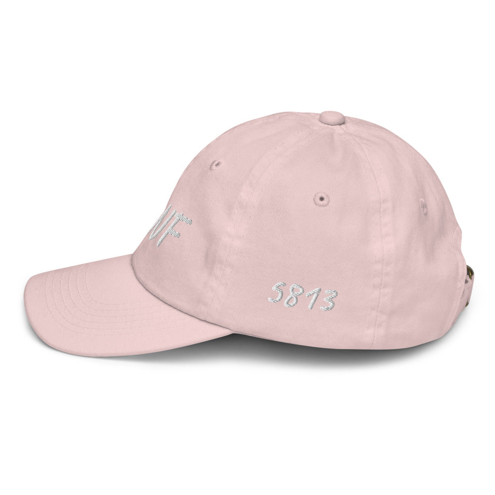 KMTWF In Pearl Embroidery on Youth Baseball Cap