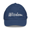 Wisdom In Marble Embroidery on Youth Baseball Cap