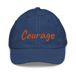 Courage In Amber Embroidery on Youth Baseball Cap