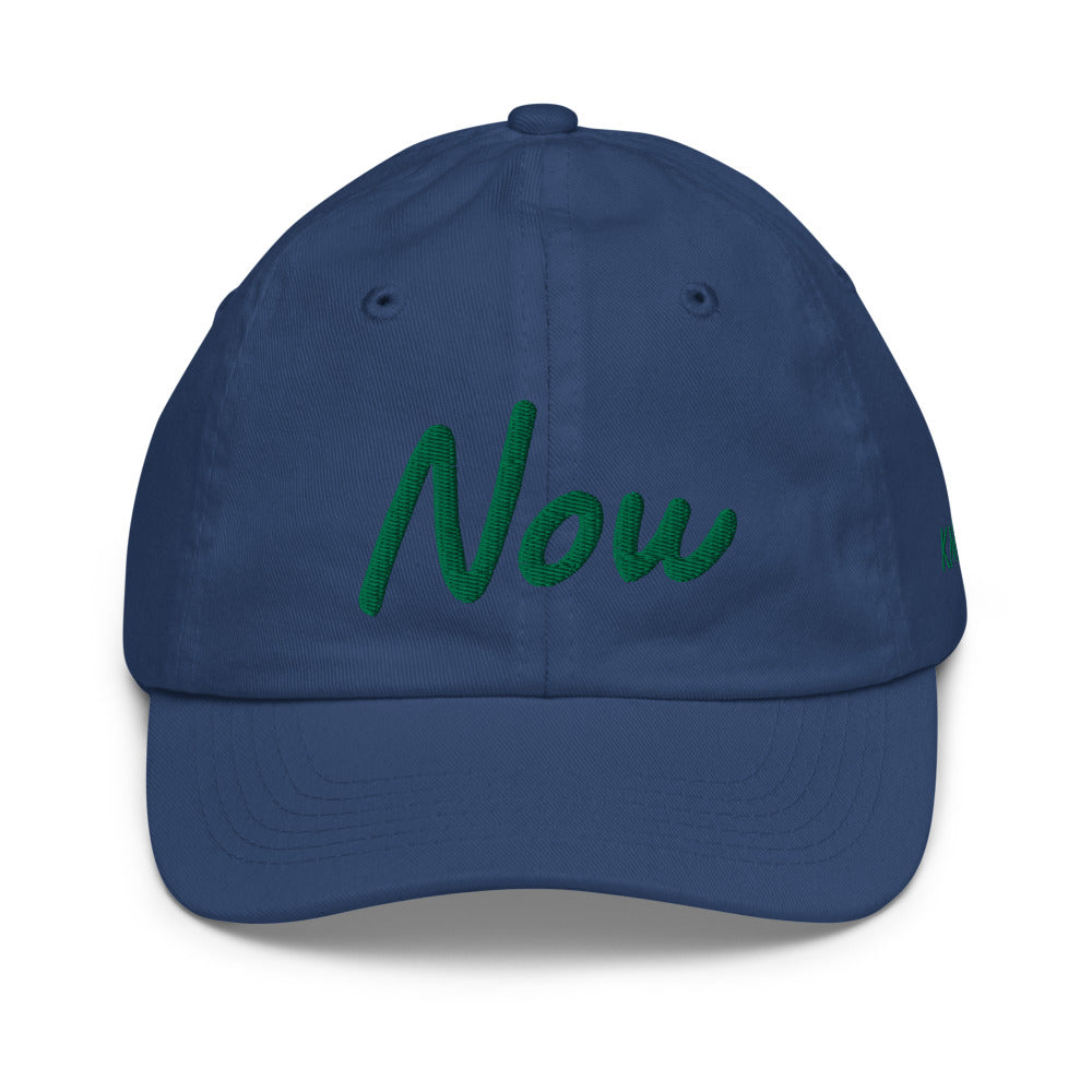 Now In Emerald Embroidery on Youth Baseball Cap