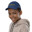 Persistence In Gold Embroidery on Youth Baseball Cap