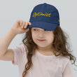 Optimist In Gold Embroidery on Youth Baseball Cap