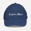 Inspire More In Diamond Embroidery on Youth Baseball Cap