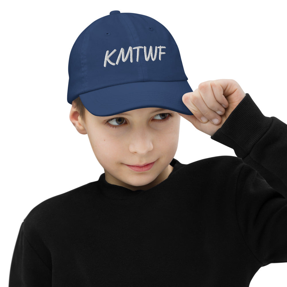 KMTWF In Pearl Embroidery on Youth Baseball Cap