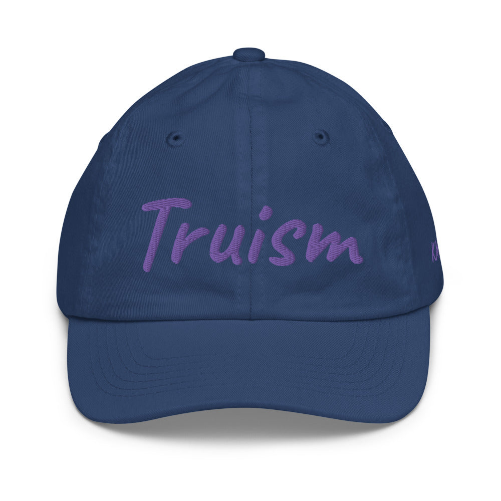 Truism In Amethyst Embroidery on Youth Baseball Cap