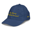 Keep Moving The World Forward In Gold Embroidery on Youth Baseball Cap