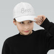 Best In Diamond Embroidery on Youth Baseball Cap