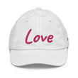 Love In Star Rose Quartz Embroidery on Youth Baseball Cap