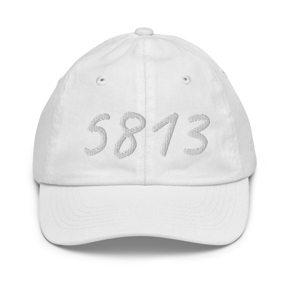 5813 In Pearl Embroidery on Youth Baseball Cap