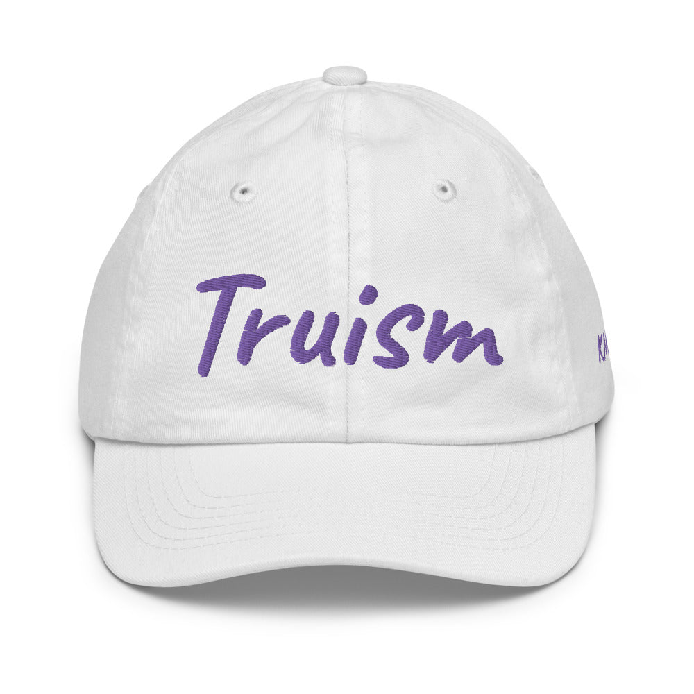 Truism In Amethyst Embroidery on Youth Baseball Cap