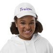 Truism In Amethyst Embroidery on Youth Baseball Cap