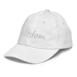 Wisdom In Marble Embroidery on Youth Baseball Cap