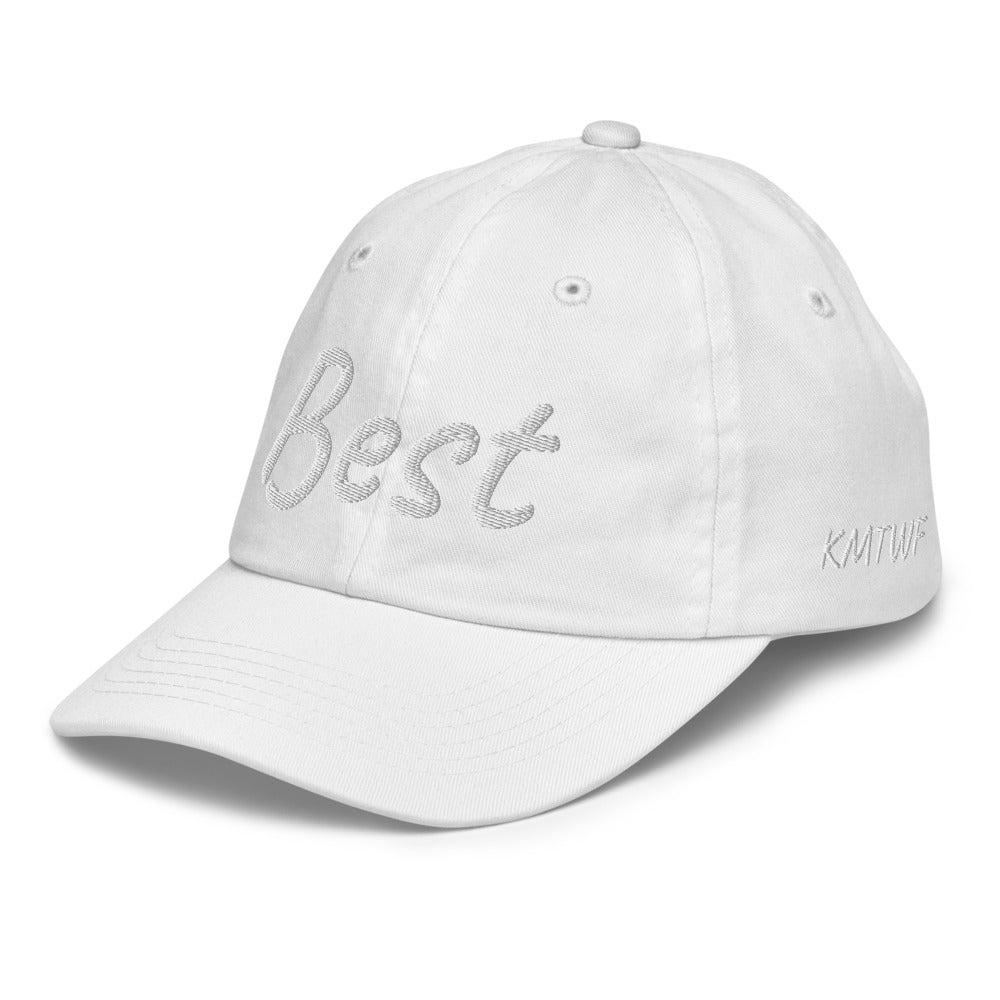 Best In Diamond Embroidery on Youth Baseball Cap