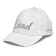 Lead In Silver Embroidery on Youth Baseball Cap