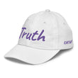 Truth In Amethyst Embroidery on Youth Baseball Cap