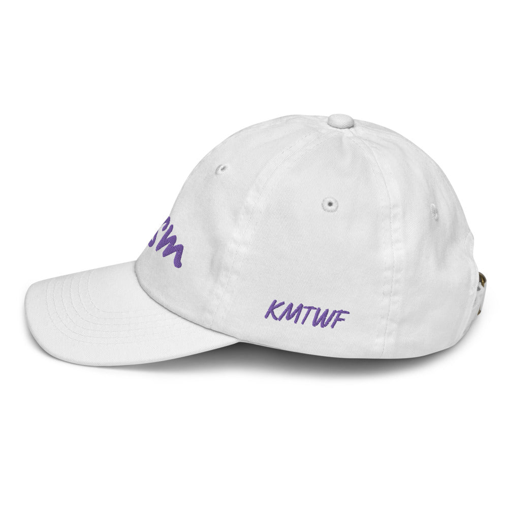 Truism In Amethyst Embroidery on Youth Baseball Cap