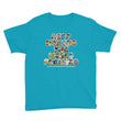 Baby Animals Keep Moving The World Forward on Youth Short Sleeve T-Shirt