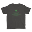 Binary Instructions To Keep Moving The World Forward With Venusian Earth In Green on Youth Short Sleeve T-Shirt