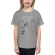 Walk With A Purpose Haiku With Dragonfly on Youth Short Sleeve T-Shirt