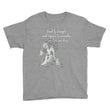 Lead By Example Haiku With Mountain Shrines on Youth Short Sleeve T-Shirt