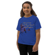 Life Is An Encore Haiku With Wren on Youth Short Sleeve T-Shirt