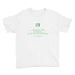 Binary Instructions To Keep Moving The World Forward With Venusian Earth In Green on Youth Short Sleeve T-Shirt