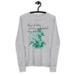 Always Better Haiku With Lilies on Youth Long Sleeve T-Shirt