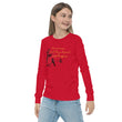 Life Is An Encore Haiku With Wren on Youth Long Sleeve T-Shirt