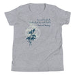 Love Gratitude Peace Harmony Haiku With Bamboo on Youth Premium T-Shirt